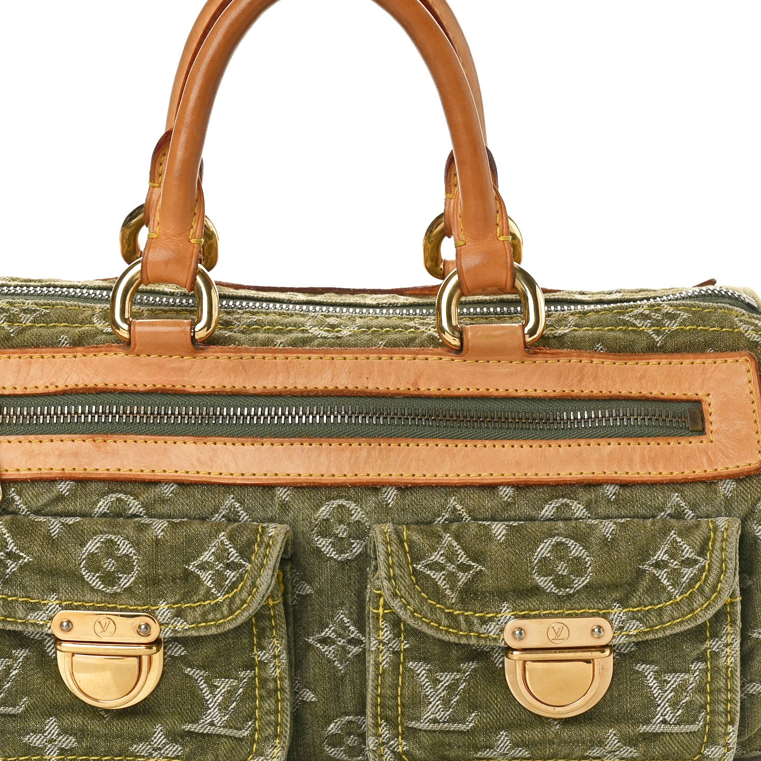 Louis Vuitton Monogram Denim Neo Speedy Lichen 6 of 9