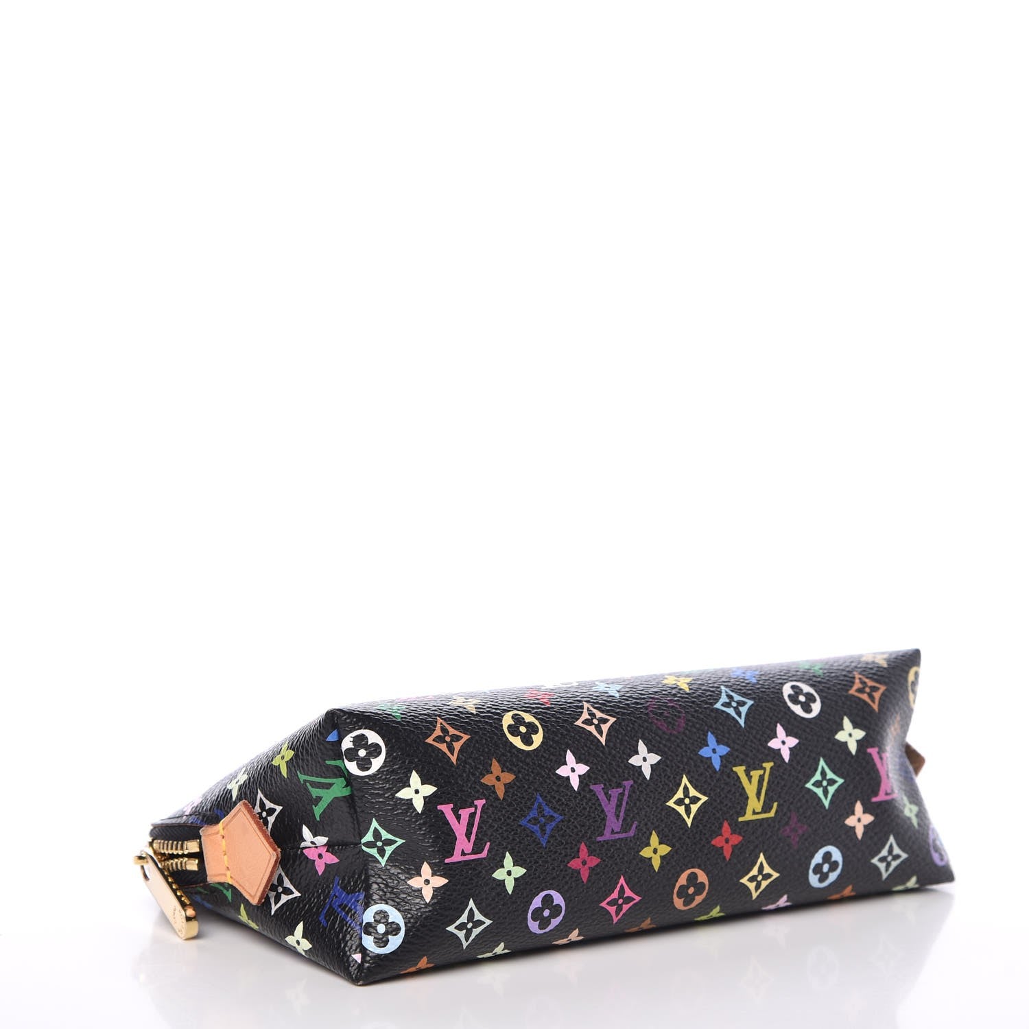 Louis Vuitton Monogram Multicolor Cosmetic Pouch Black Grenade 4 of 8