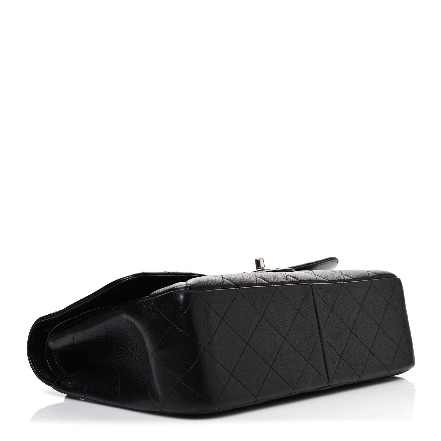 Chanel Caviar Quilted Jumbo Double Flap Black 4 of 10