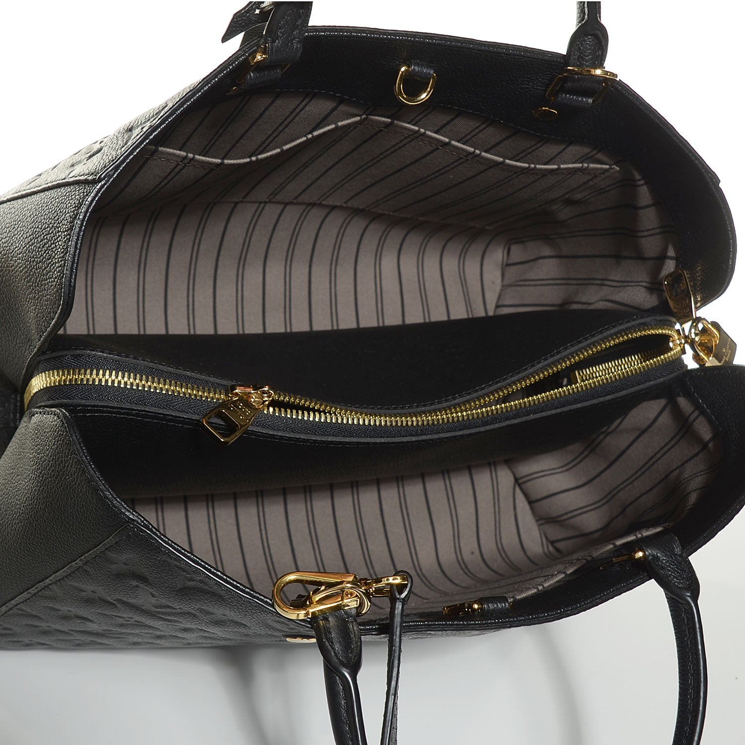 Louis Vuitton Empreinte Montaigne GM Black 5 of 8