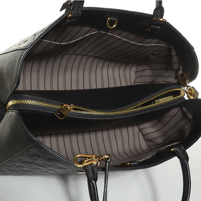 Louis Vuitton Empreinte Montaigne GM Black 5 of 8