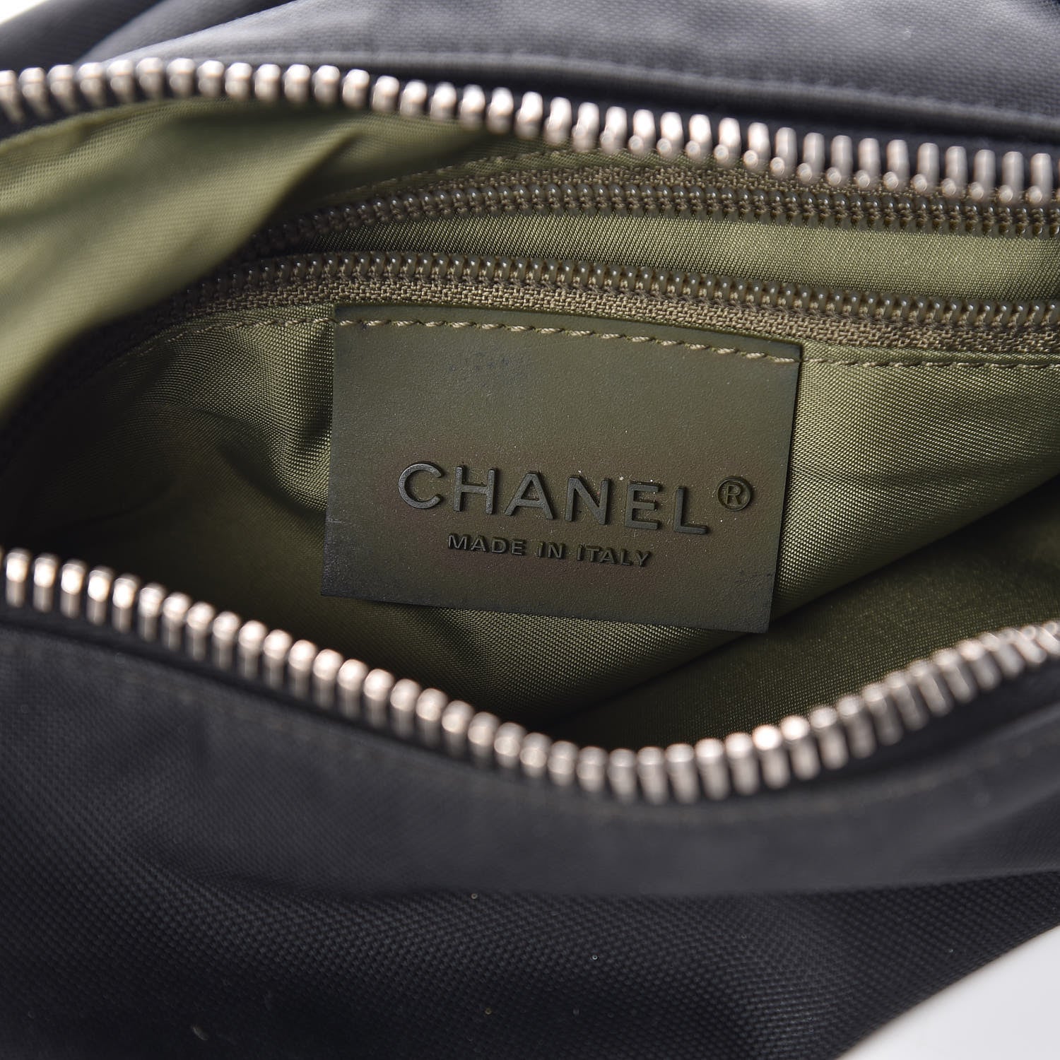 Chanel Nylon Sport CC Messenger Black 6 of 9