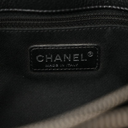 Chanel Caviar Quilted Timeless CC Soft Tote Black 7 of 15