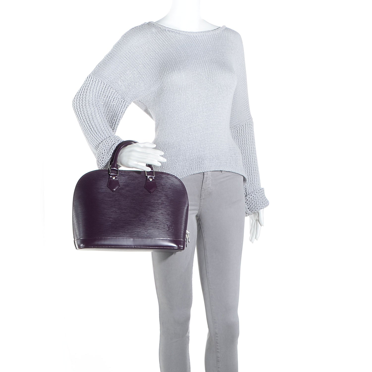 Louis Vuitton Epi Alma PM Cassis 2 of 7