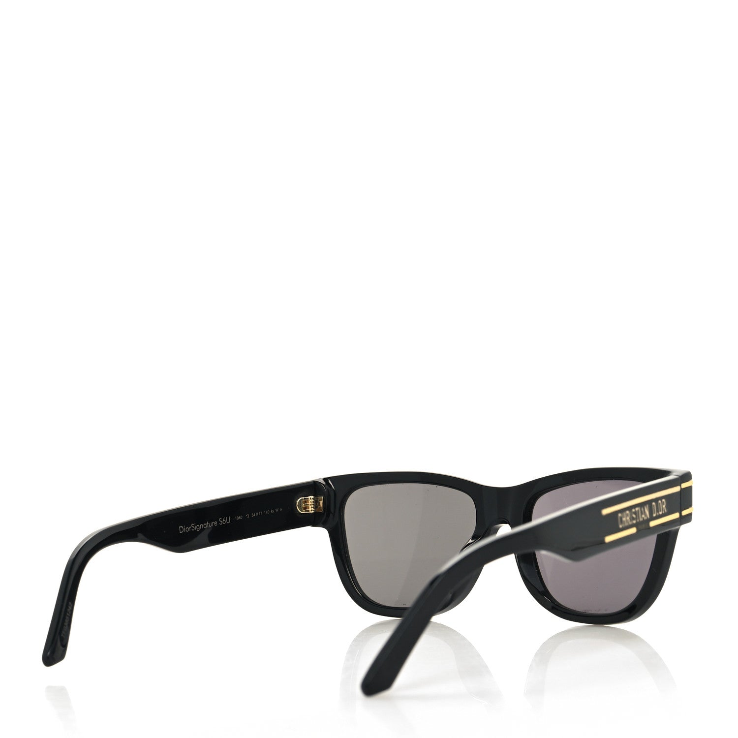 Christian Dior Diorsignature S6U Square Sunglasses Black 4 of 10