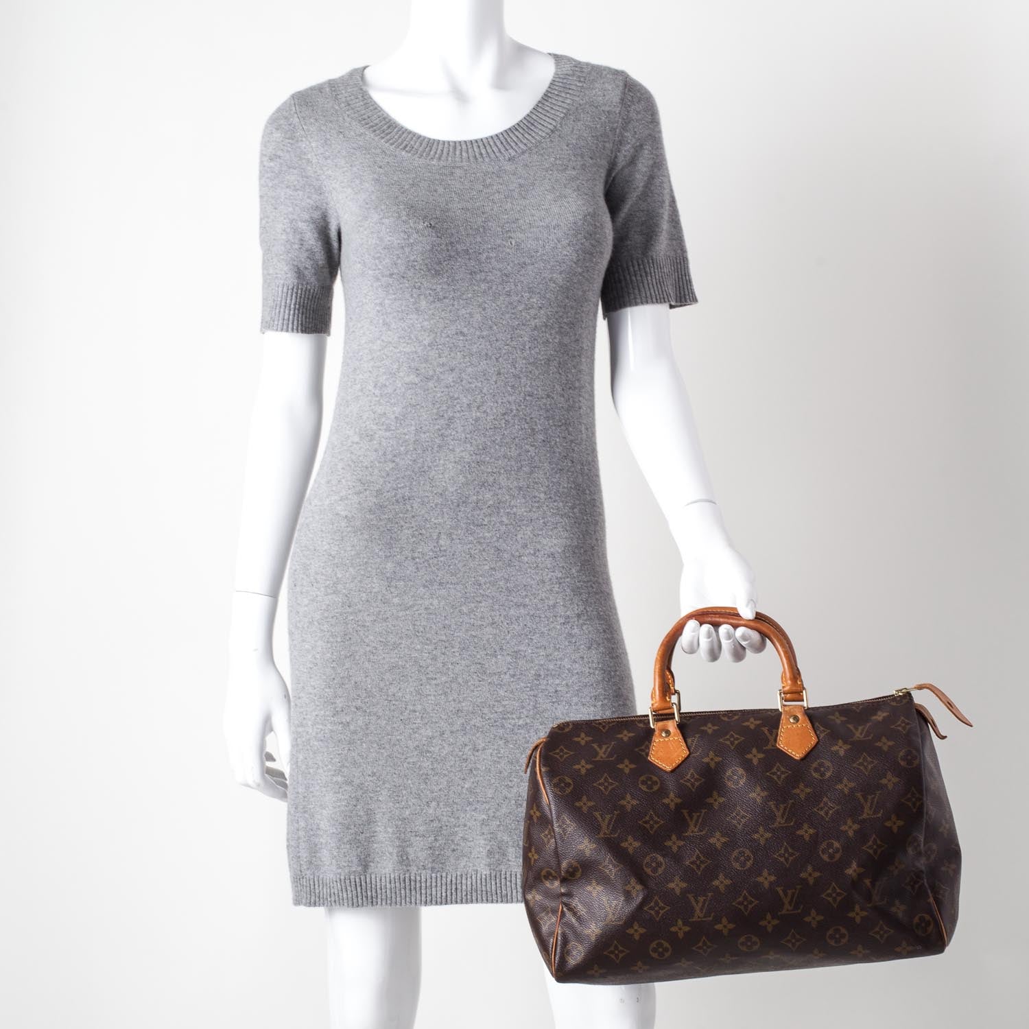 Louis Vuitton Monogram Speedy 35 2 of 8