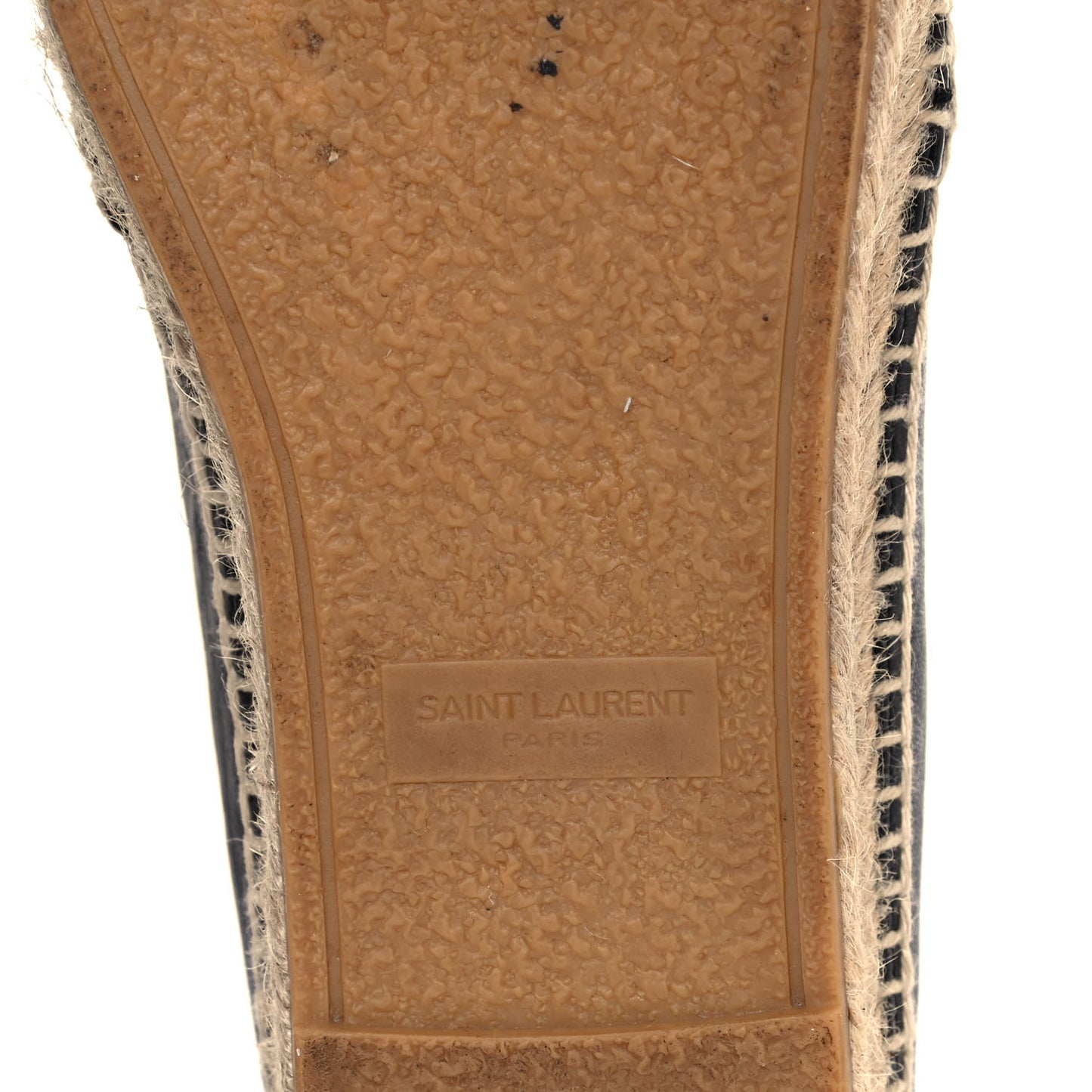 Lambskin Monogram Espadrilles 38 Black