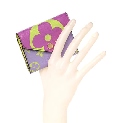 Louis Vuitton Monogram Giant Zoe Wallet Pink Lilac 2 of 9