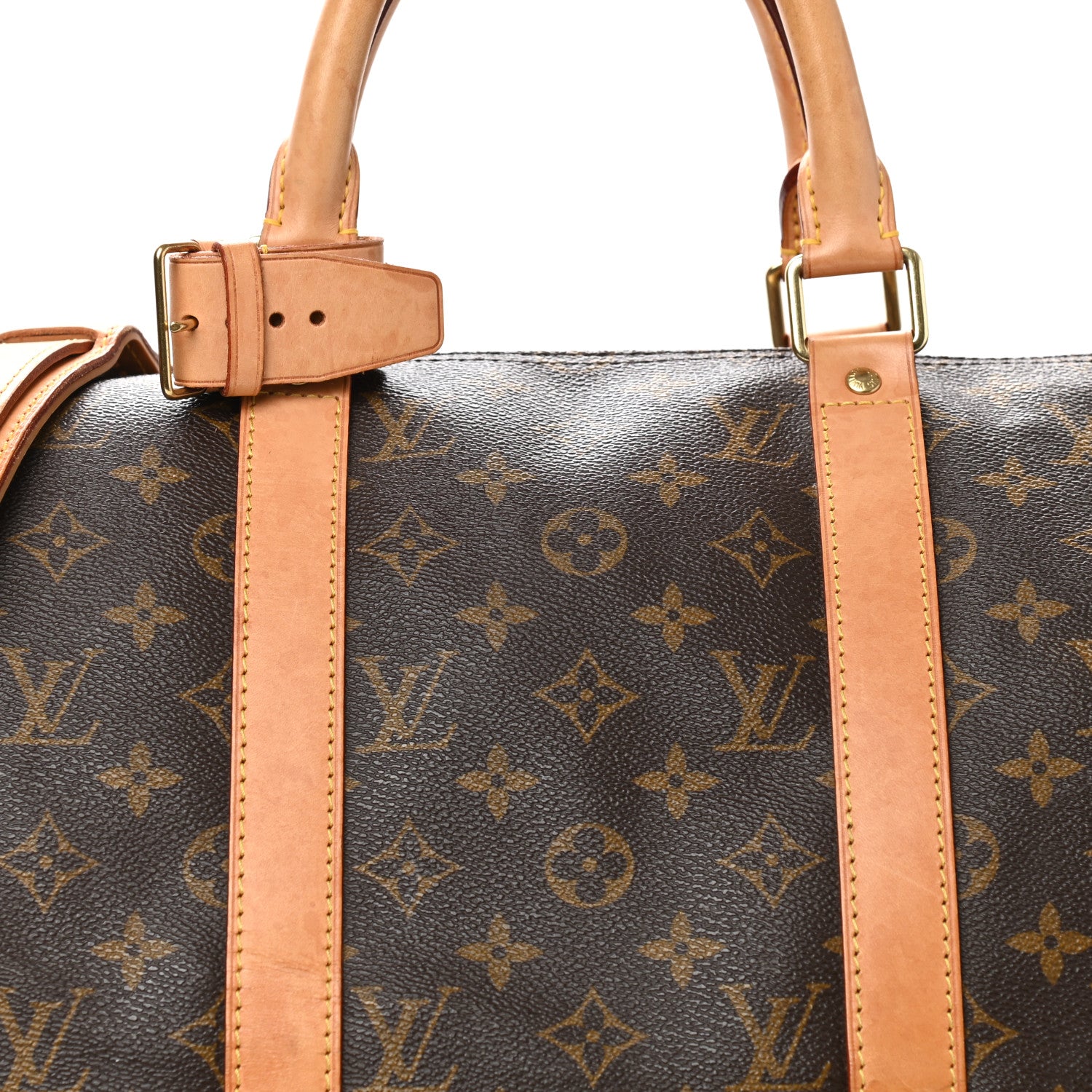 Louis Vuitton Monogram Keepall Bandouliere 50 9 of 18
