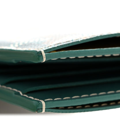 Goyard Goyardine Saint Pierre Card Holder Green 8 of 8