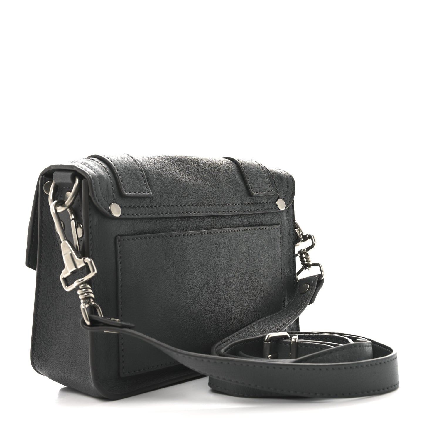 Lambskin PS1 Mini Crossbody Heather Grey