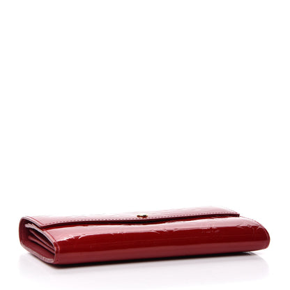 Louis Vuitton Vernis Sarah Wallet Pomme D'Amour 4 of 6