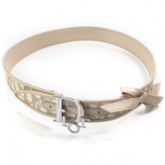 Christian Dior Lady Dior Signature Logo Belt 1 of 5