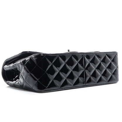 Chanel Patent Jumbo Double Flap Black 4 of 9