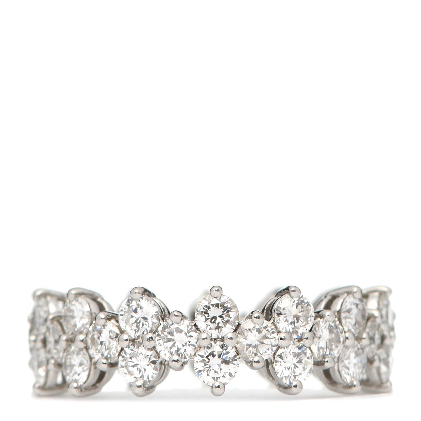 Platinum Diamond Aria Eternity Ring 51 5.75