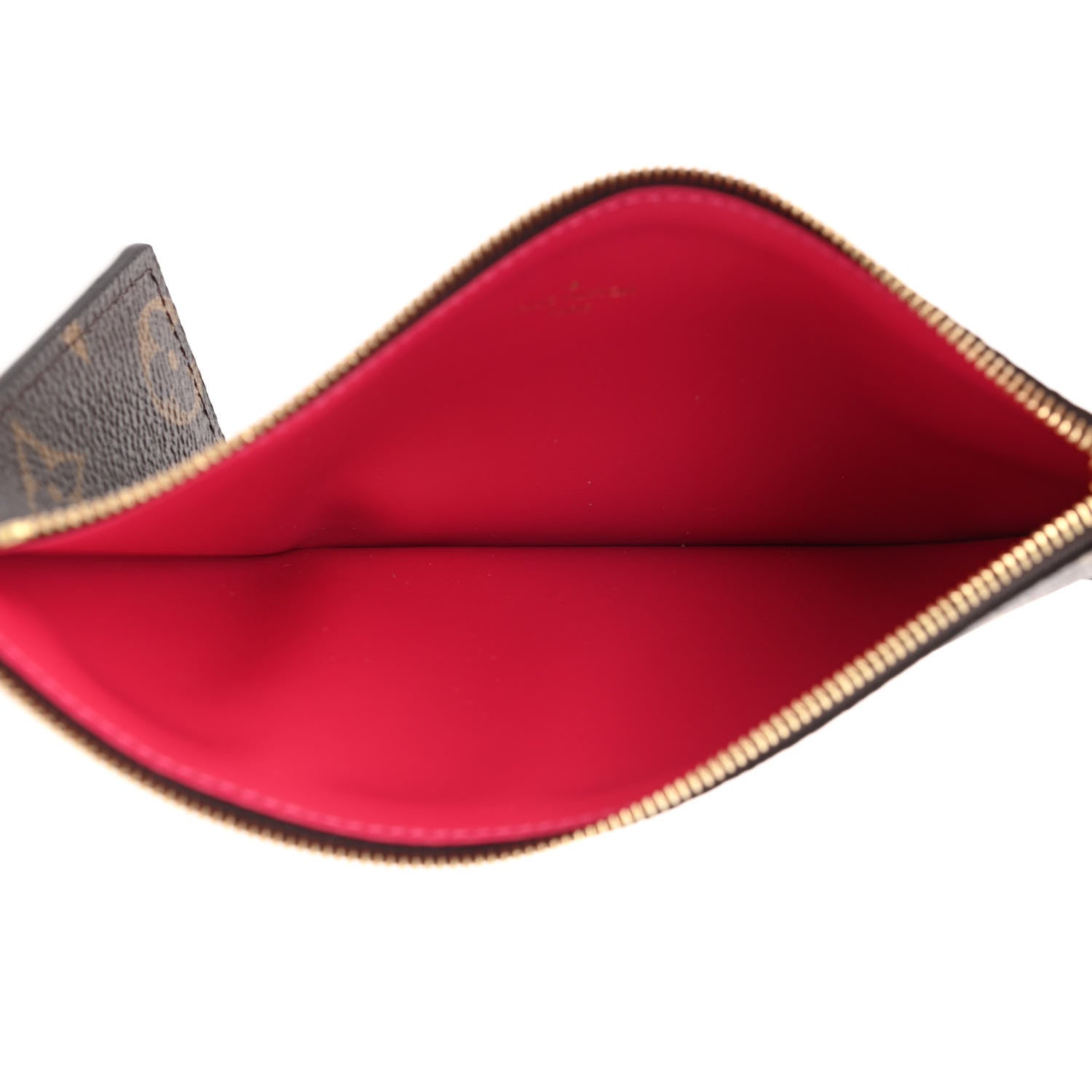 Louis Vuitton Monogram 2021 Christmas Animation Hollywood Pochette Felicie Chain Wallet Fuchsia 8 of 13