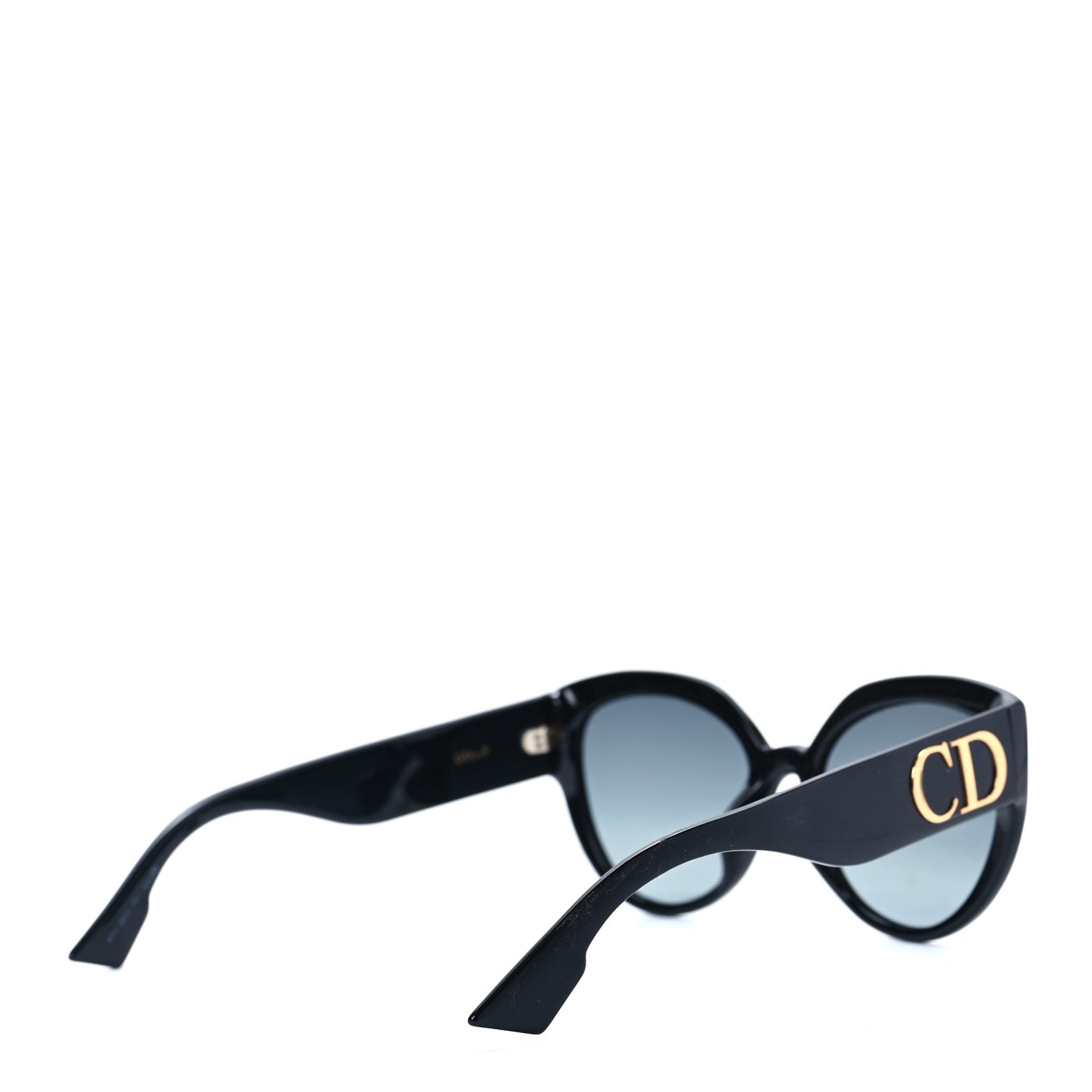 Acetate DDiorF Cat Eye Sunglasses Black