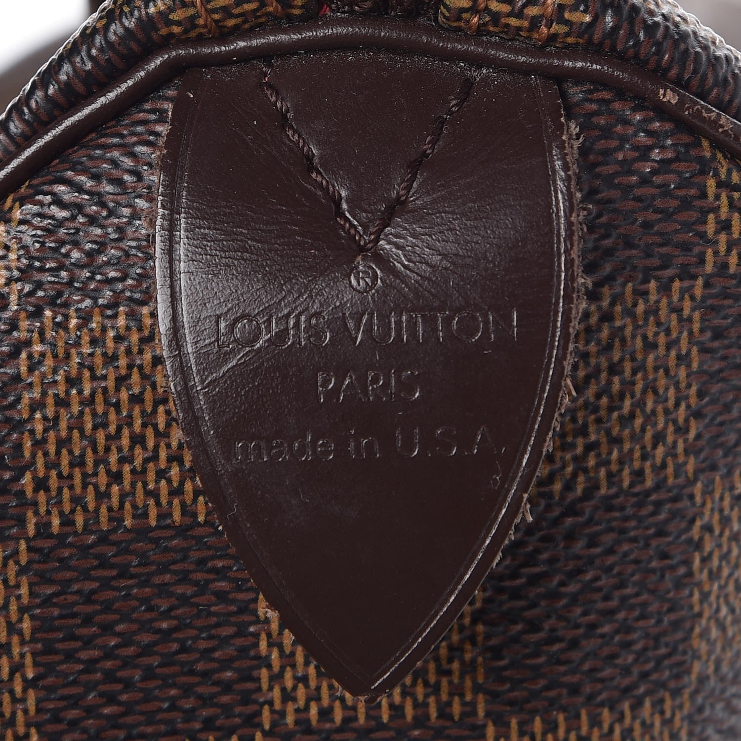 Louis Vuitton Damier Ebene Speedy 35 6 of 16