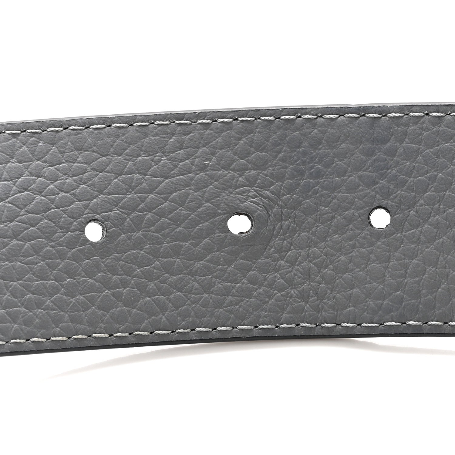 Louis Vuitton Taurillon Calfskin 30mm LV Initiales Reversible Belt 100 40 Navy 7 of 9