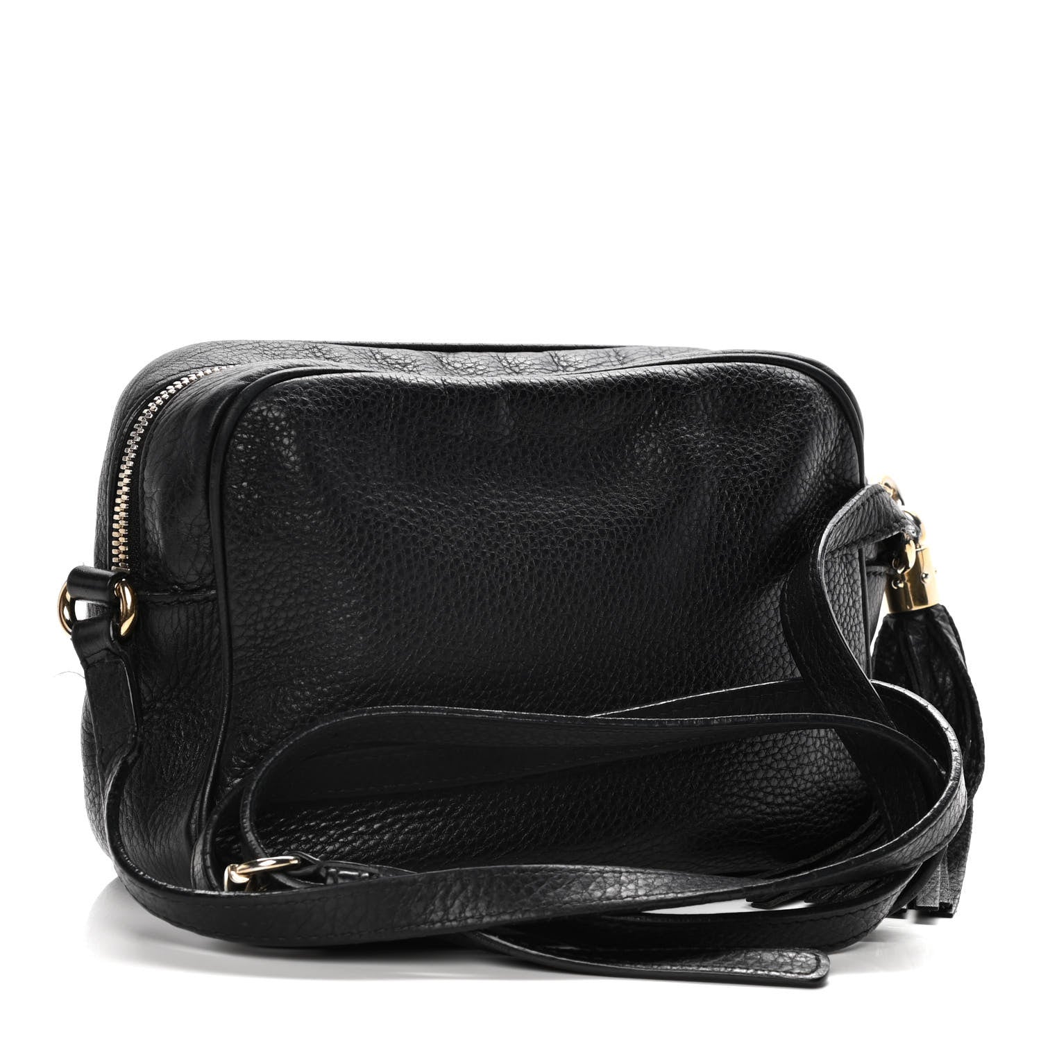 Gucci Pebbled Calfskin Small Soho Disco Bag Black 3 of 19