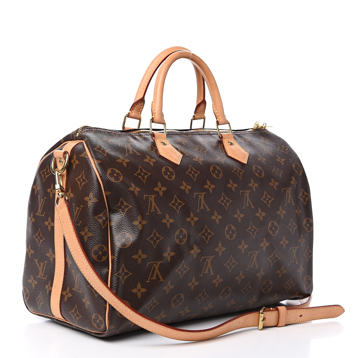 Louis Vuitton Monogram Speedy Bandouliere 35 2 of 13