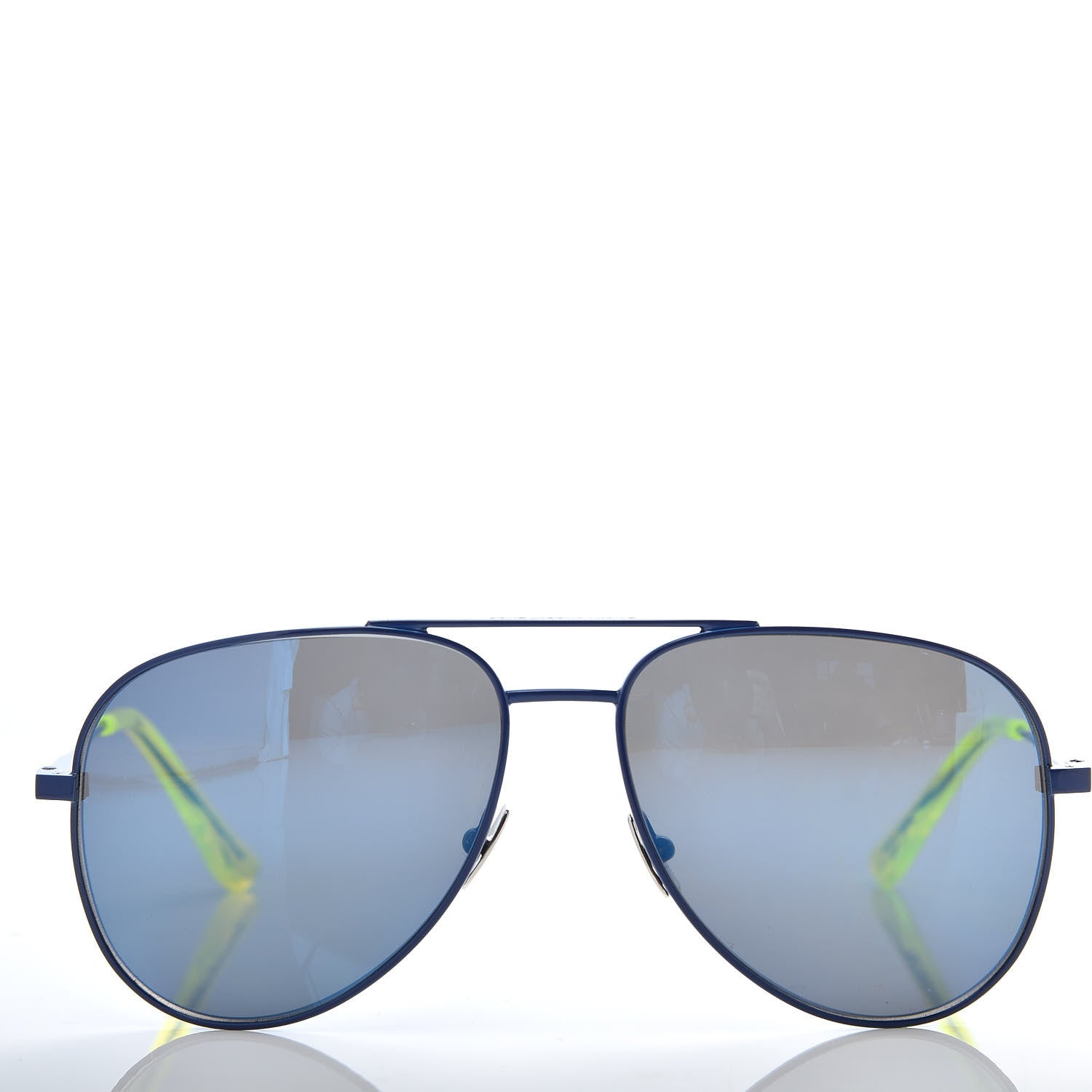 Saint Laurent Aviator Classic Surf SL11 Sunglasses Blue 2 of 8