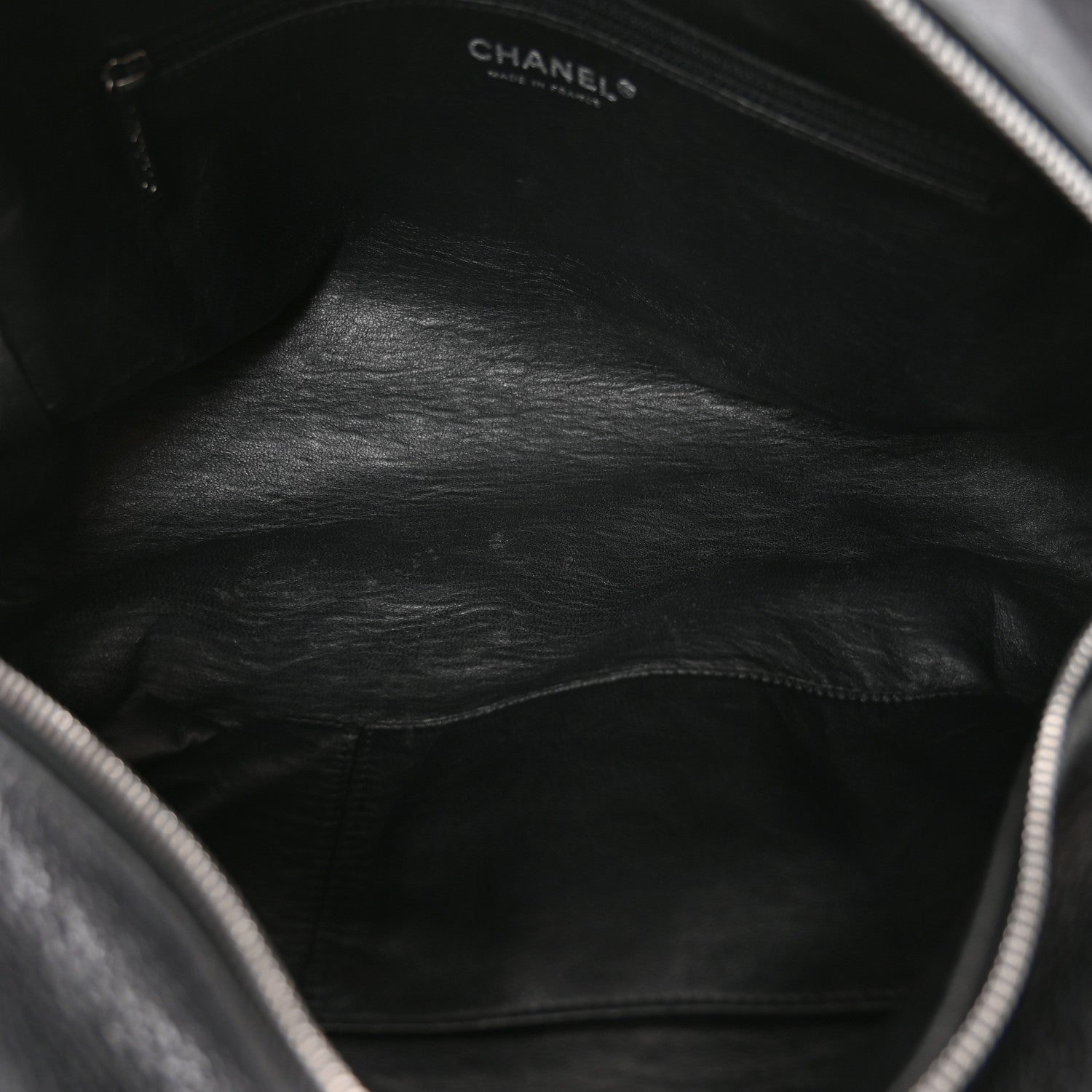 Chanel Deerskin Luxe Ligne Medium Bowler Black 5 of 9