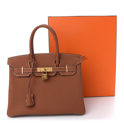 Hermes Togo Birkin 30 Gold 13 of 13