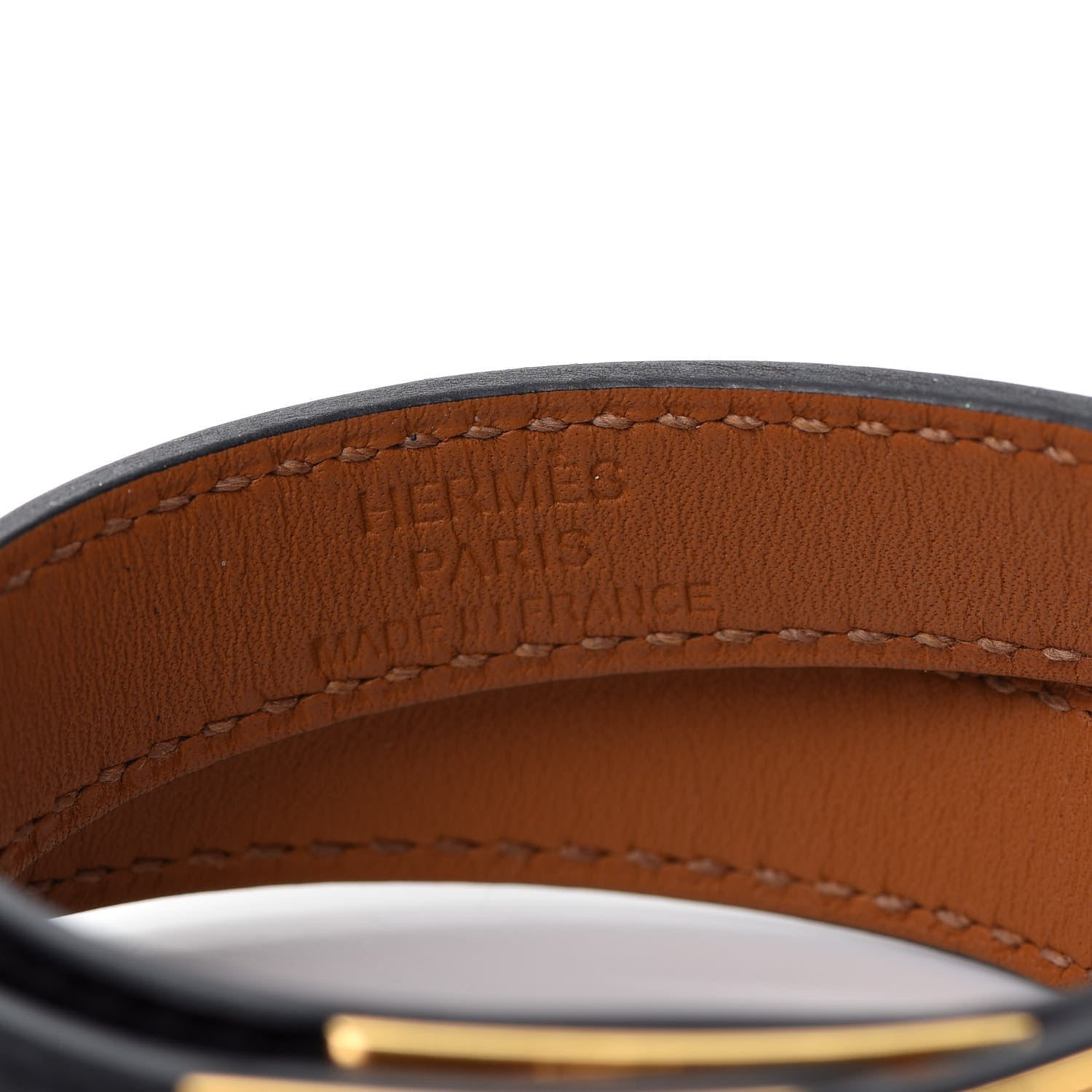 Hermes Box Kelly Double Tour Bracelet XS Black 4 of 4