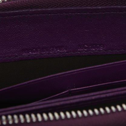 Christian Dior Patent Ultimate Voyageur Zip Around Wallet 9 of 9