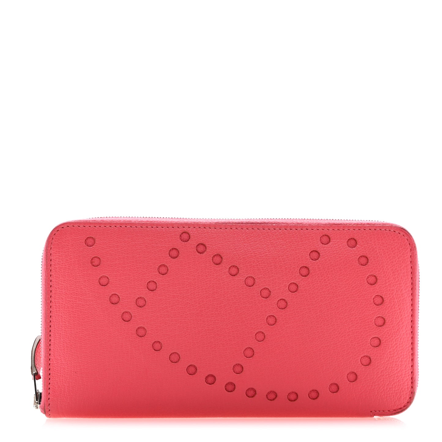 Chevre Mysore Evelyne Azap Wallet Rose Lipstick
