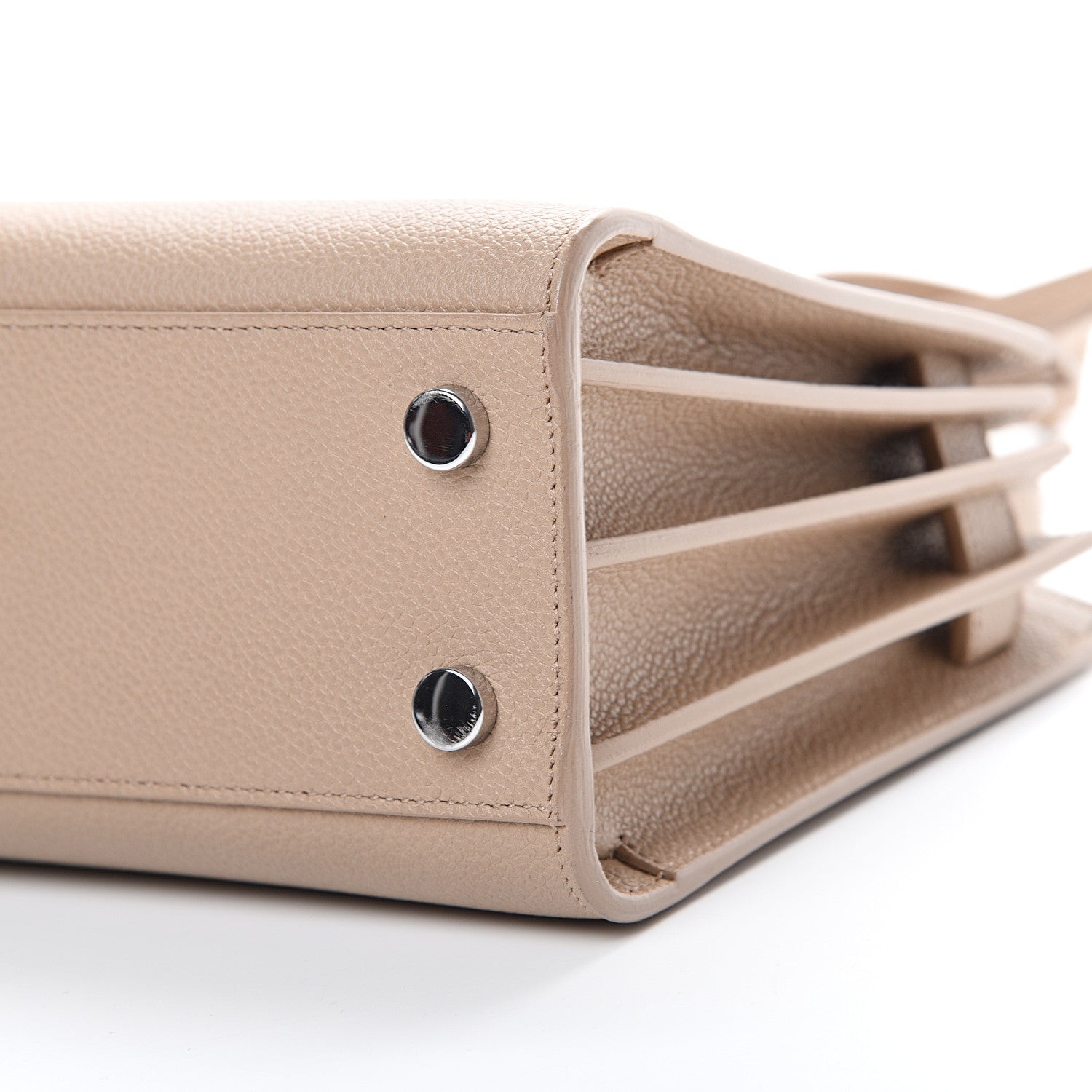 Saint Laurent Grained Calfskin Nano Sac De Jour Beige 10 of 15