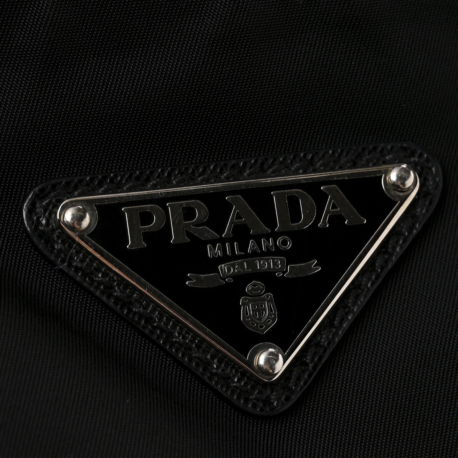 Prada Tessuto Nylon Saffiano Carry On Travel Bag Black 11 of 13