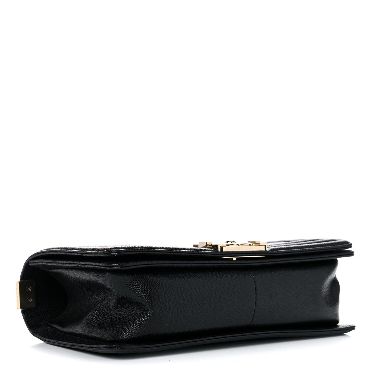 Caviar Quilted Medium Boy Flap Black