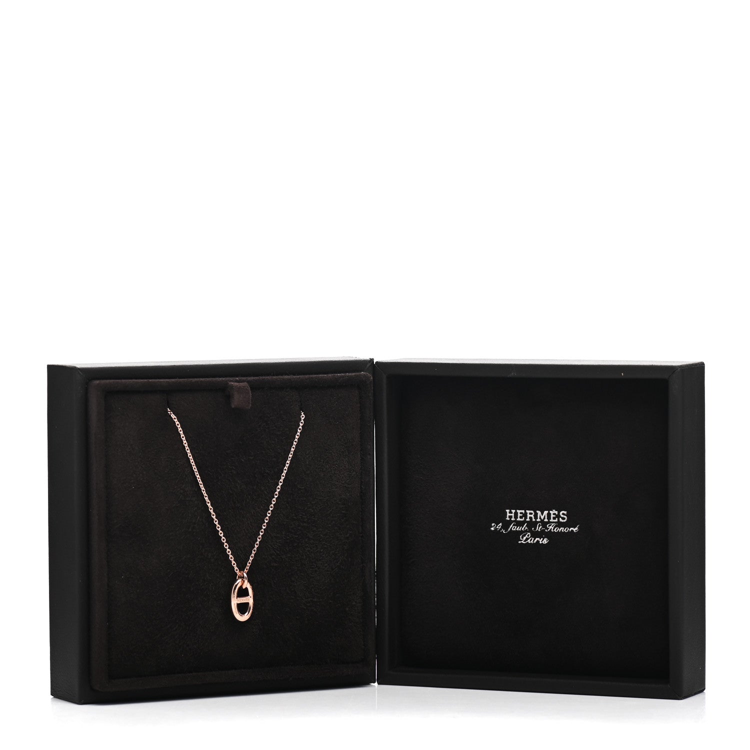 Hermes 18K Rose Gold PM Farandole Pendant Necklace 6 of 6