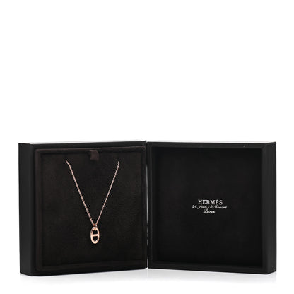 Hermes 18K Rose Gold PM Farandole Pendant Necklace 6 of 6