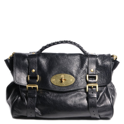 Mulberry Soft Buffalo Leather Medium Alexa Black 1 of 12