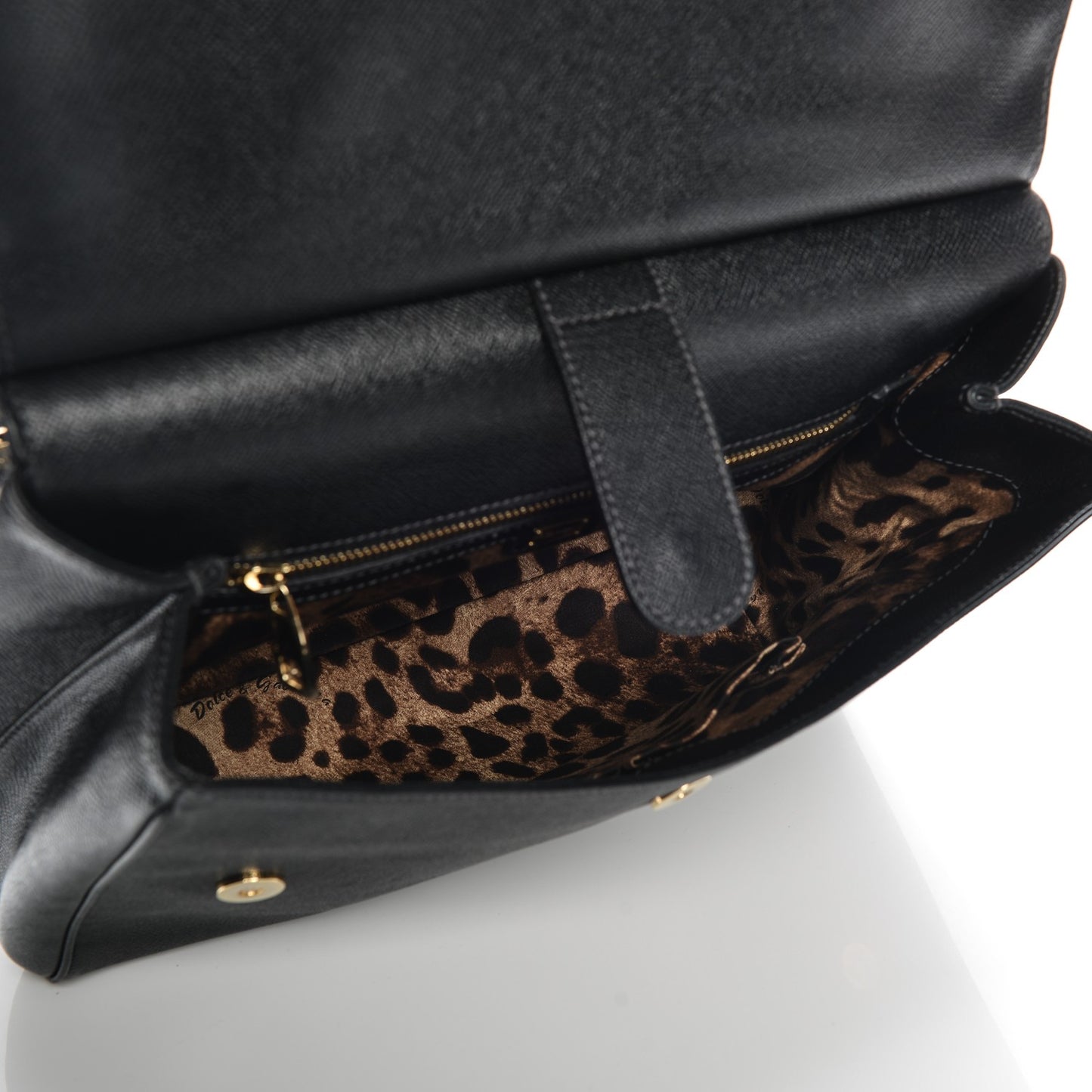 Dauphine Large Miss Sicily Satchel Black
