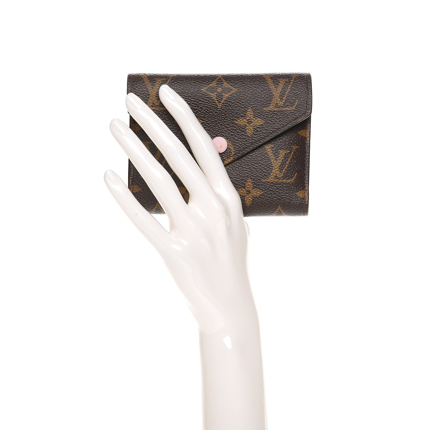 Louis Vuitton Monogram Victorine Wallet Rose Ballerine 2 of 7