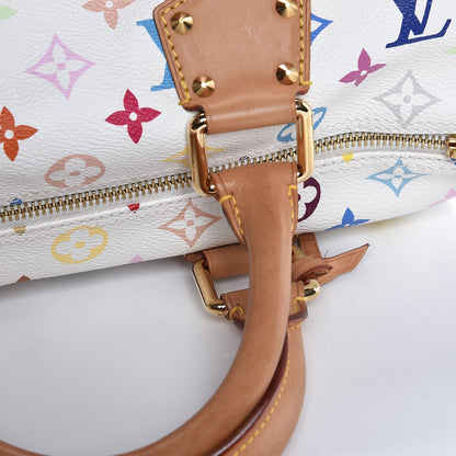 Louis Vuitton Monogram Multicolor Speedy 30 White 10 of 14
