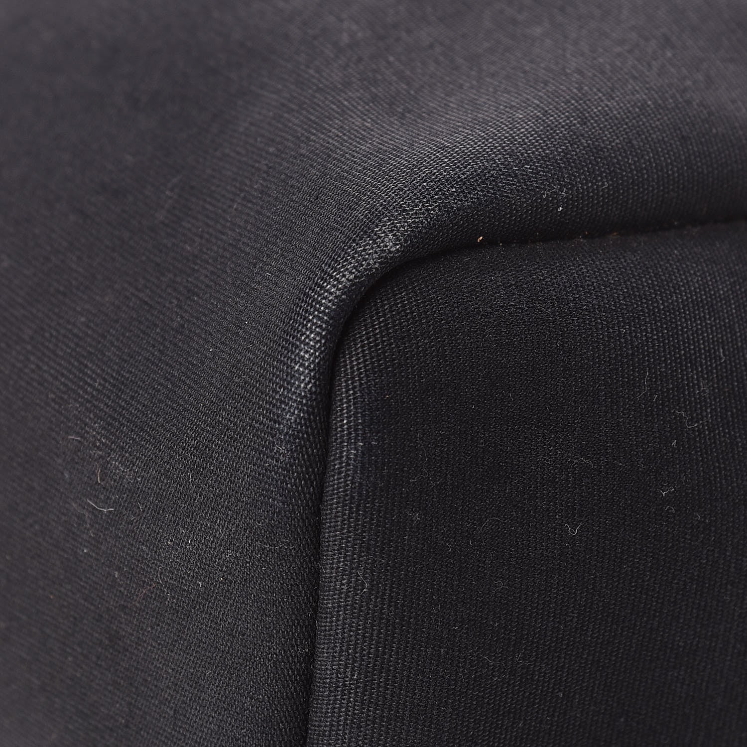 Hermes Toile Vache Calfskin Herbag 30 PM Black Natural 13 of 16