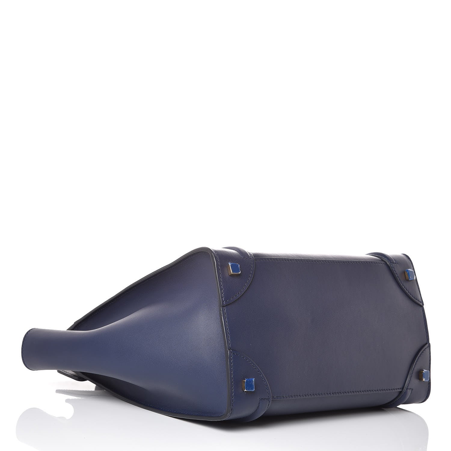 Celine Smooth Calfskin Mini Luggage Ink 4 of 9