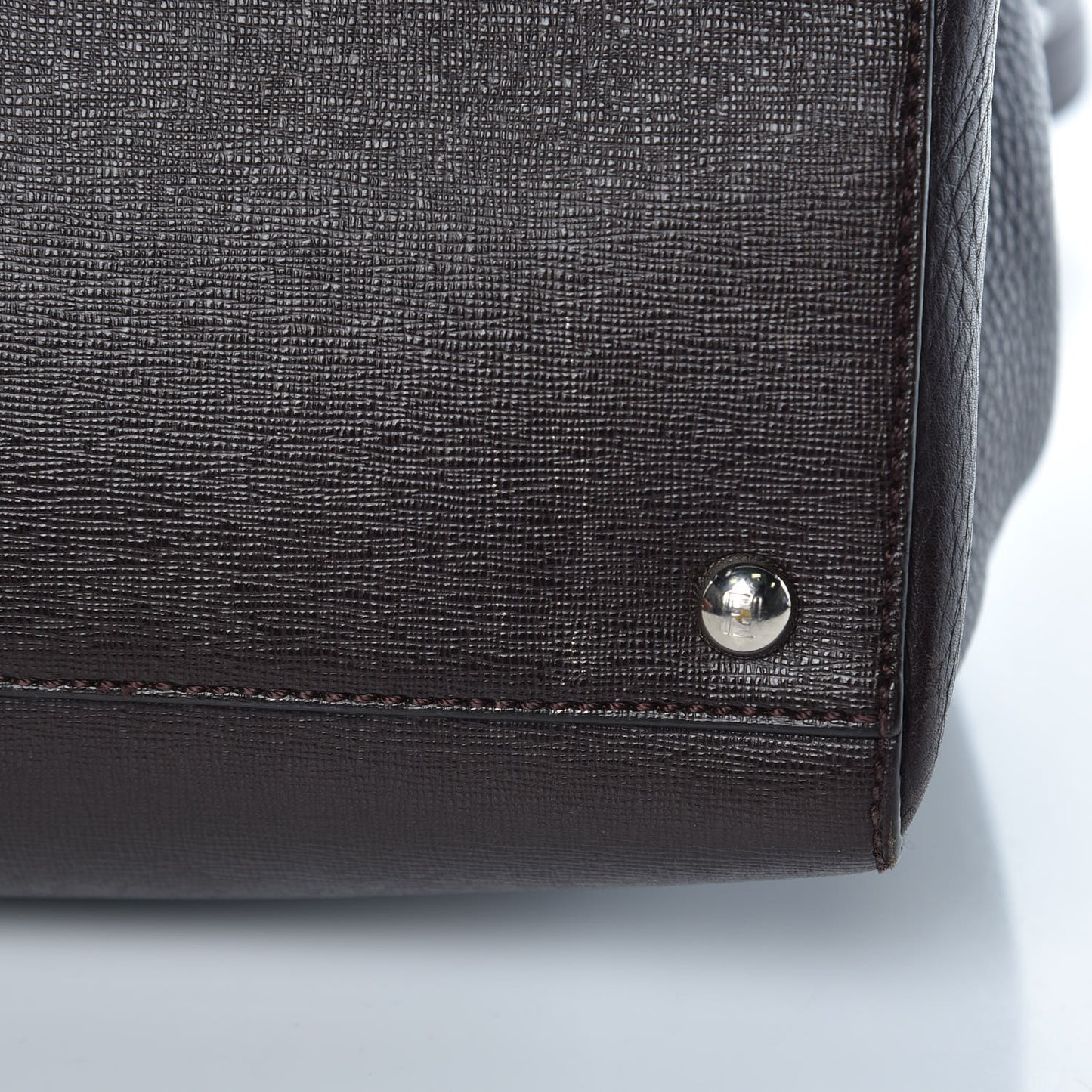 Vitello Elite Regular 2Jours Tote Caffe Noir