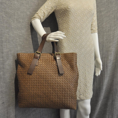 Bottega Veneta Nappa Intrecciato Light Calf Shopper Tote 2 of 10