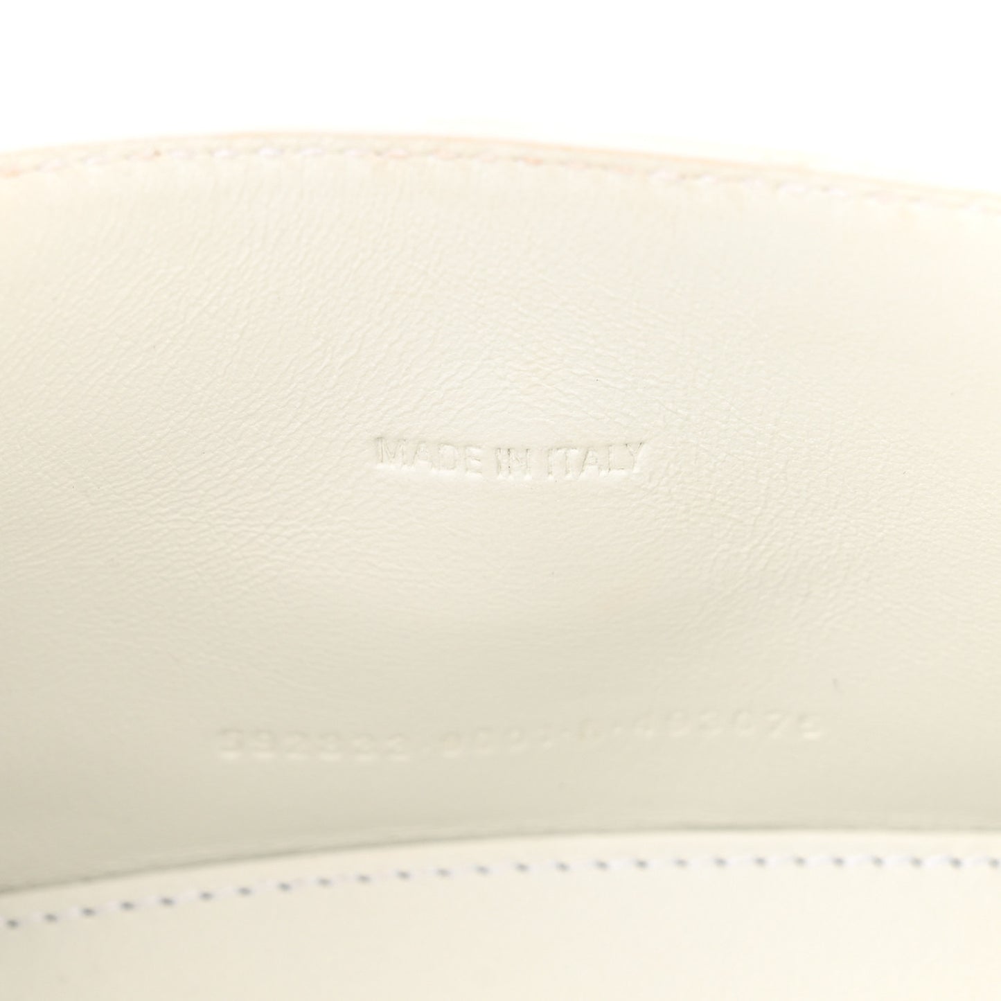Shiny Box Calfskin Strass Hourglass Top Handle Bag XS White