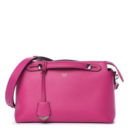 Fendi Vitello Dolce Medium By The Way Boston Bag Magenta 1 of 14