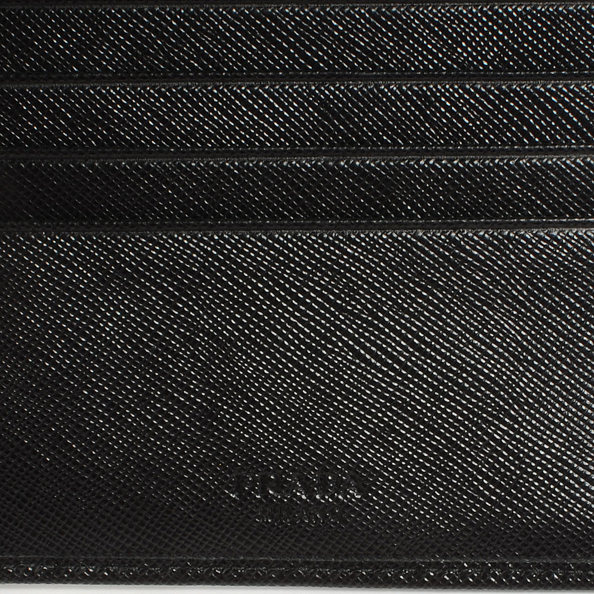 Saffiano Calfskin Document Holder Nero Black
