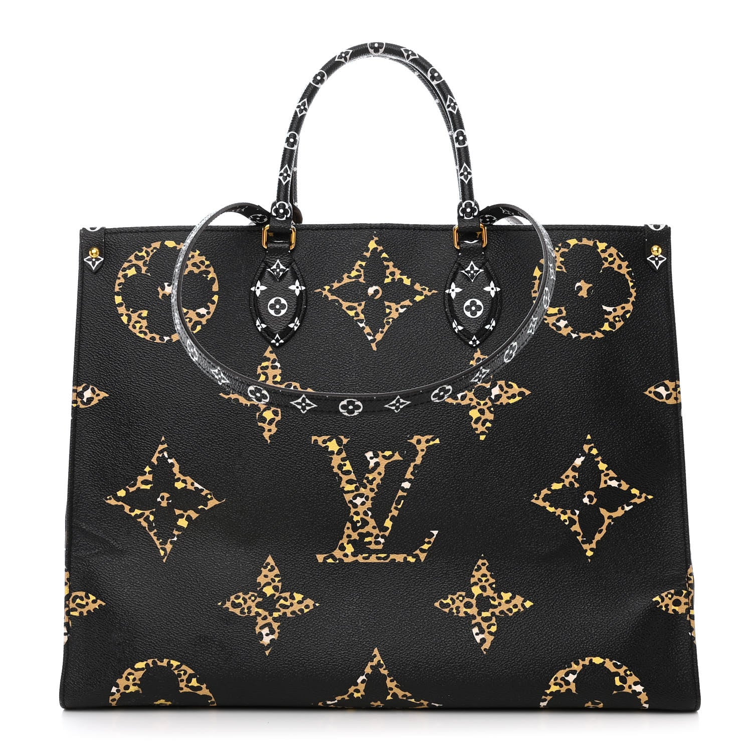Louis Vuitton Monogram Giant Jungle Onthego GM Black 1 of 10