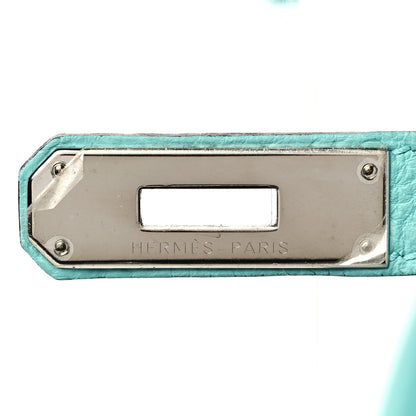Hermes Togo Birkin 35 Bleu Atoll 28 of 33
