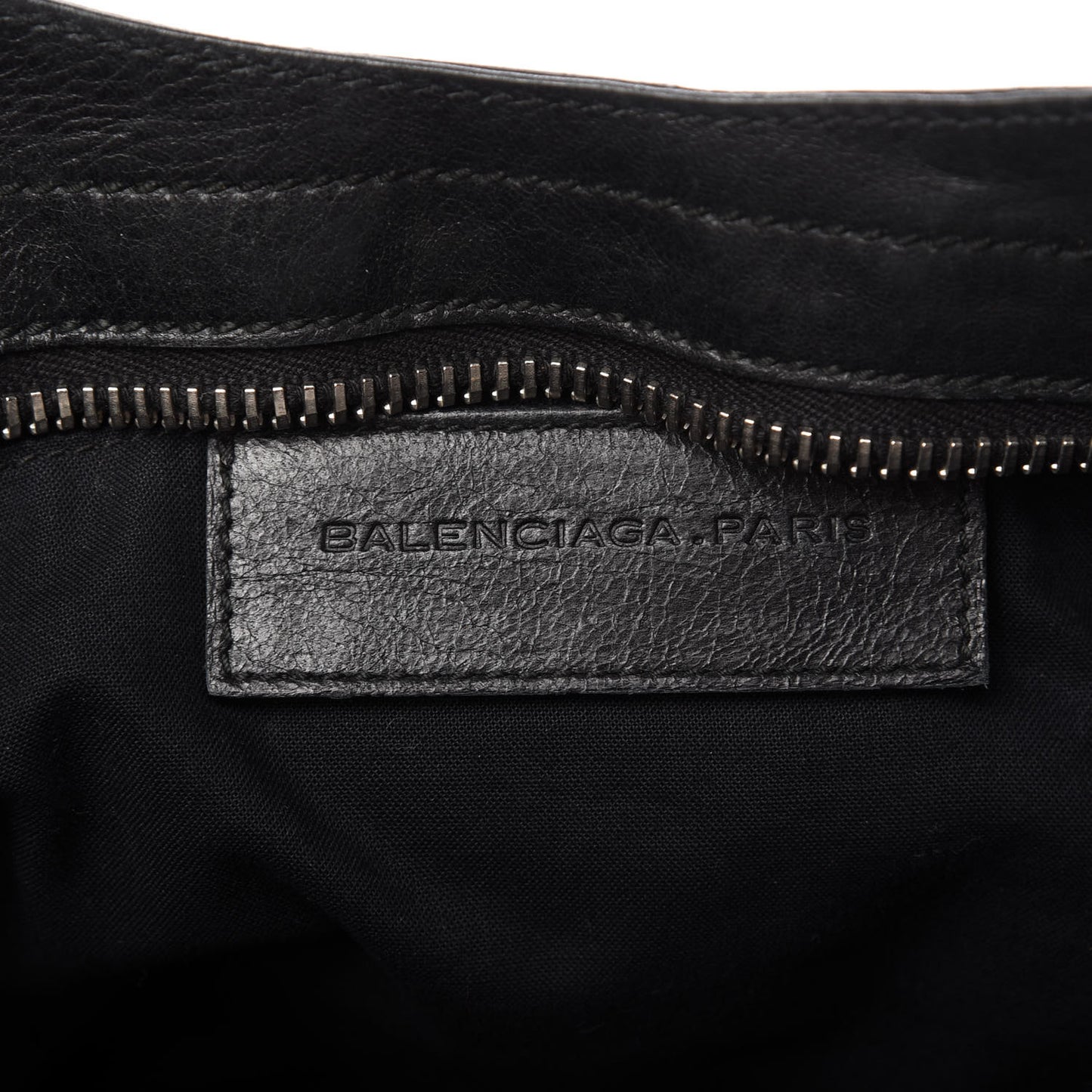 Agneau Giant 21 Silver Hardware Part Time Black